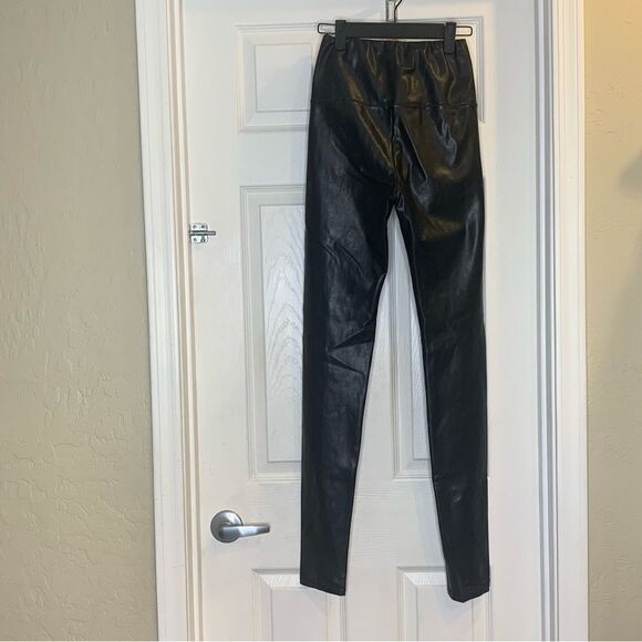 WILFRED FREE Black Daria Vegan  Leather Leggings Size S - Picture 3 of 11